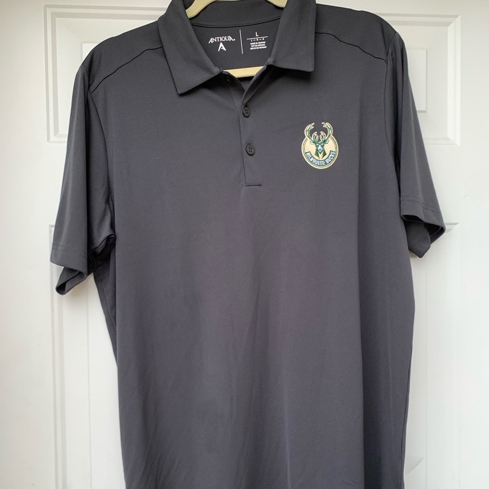 MILWAUKEE BUCKS men’s Dri-fit polo